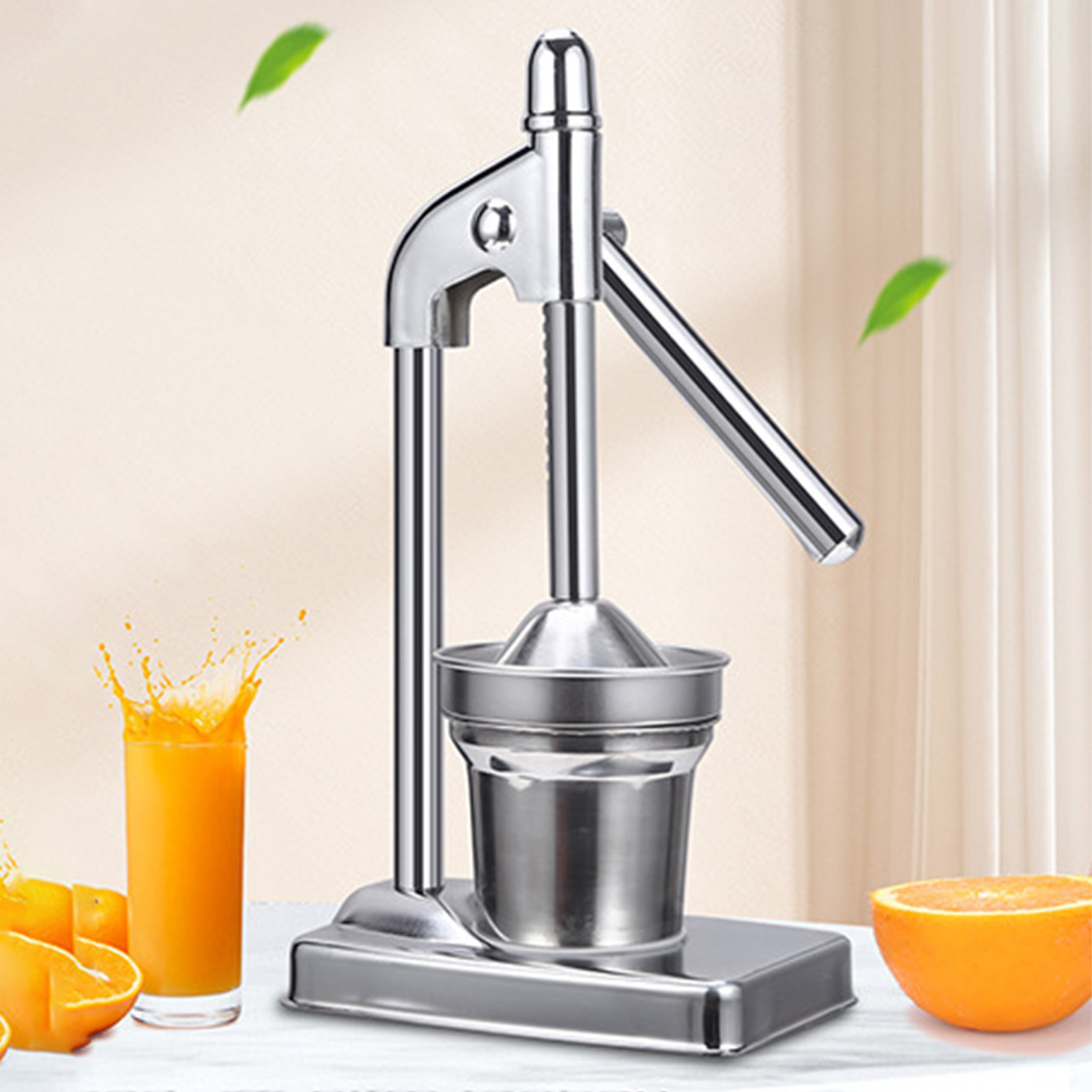 Citrus Juicer Bar - عصارة يدوية من الفولاذ المقاوم للصدأ