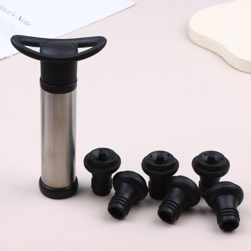 Wine Preservation Pump - 【جميل】مجموعة حافظة النبيذ بمضخة تفريغ الهواء،