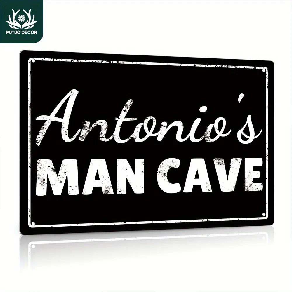 Home Bar Signs - [تصميم ثنائي الأبعاد] لافتة معدنية مخصصة