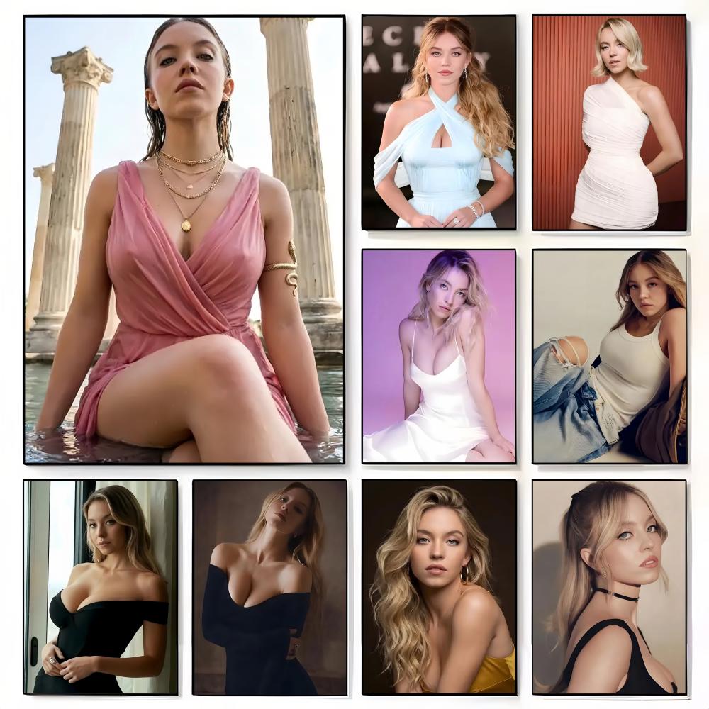 Home Bar Sydney - ملصق s-Sydney Sweeney Trendy_Actor لتزيين الجدران