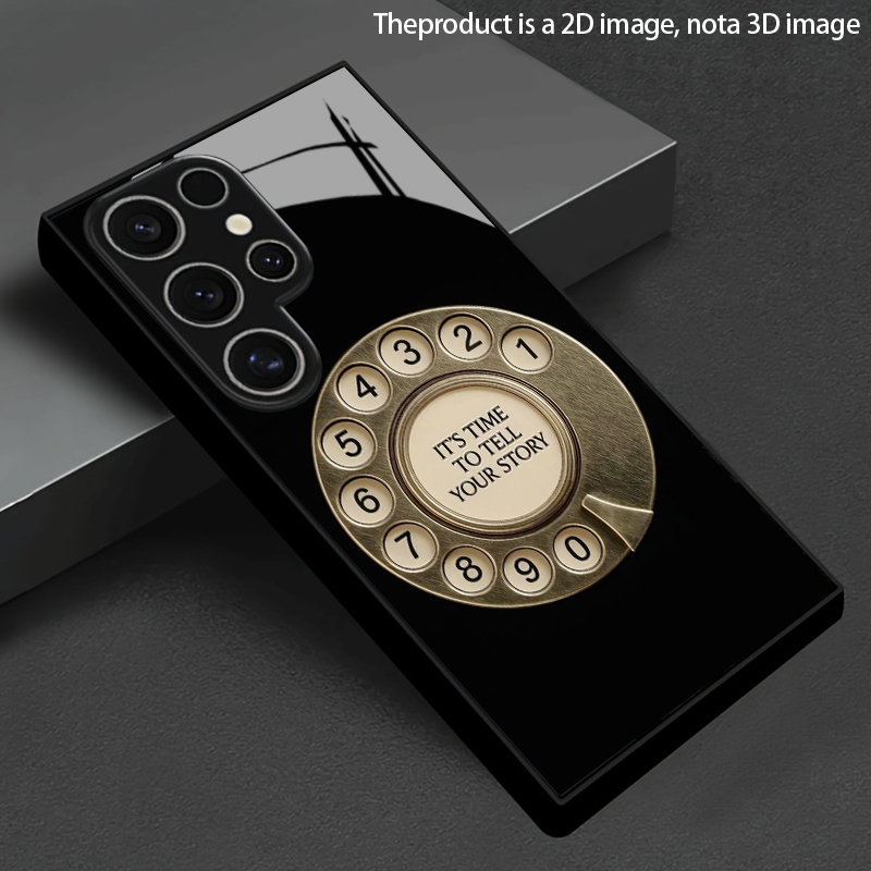 Old Fashioned Glass - جراب هاتف بتصميم لوحة أرقام ثنائية