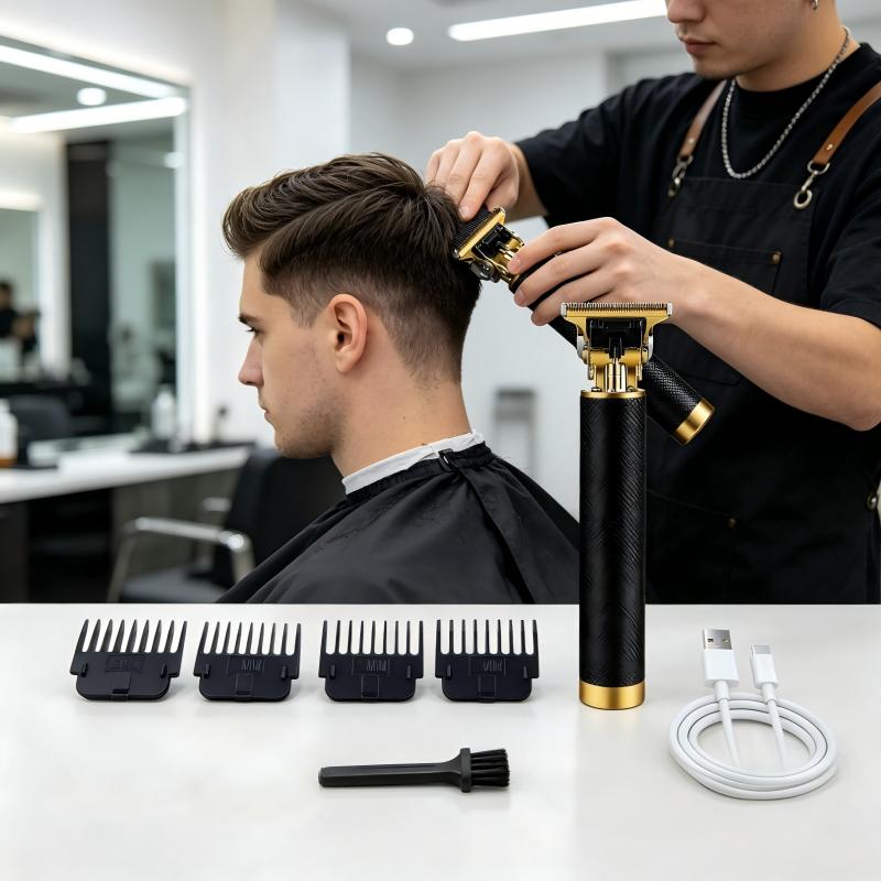 Home Barbershop - ماكينة حلاقة الشعر اللاسلكية ذات الملمس