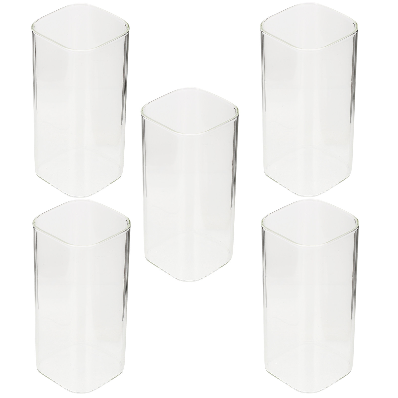 مجموعة من 5 أكواب زجاجية فاخرة - مراجعة Home Bar Set وسعره