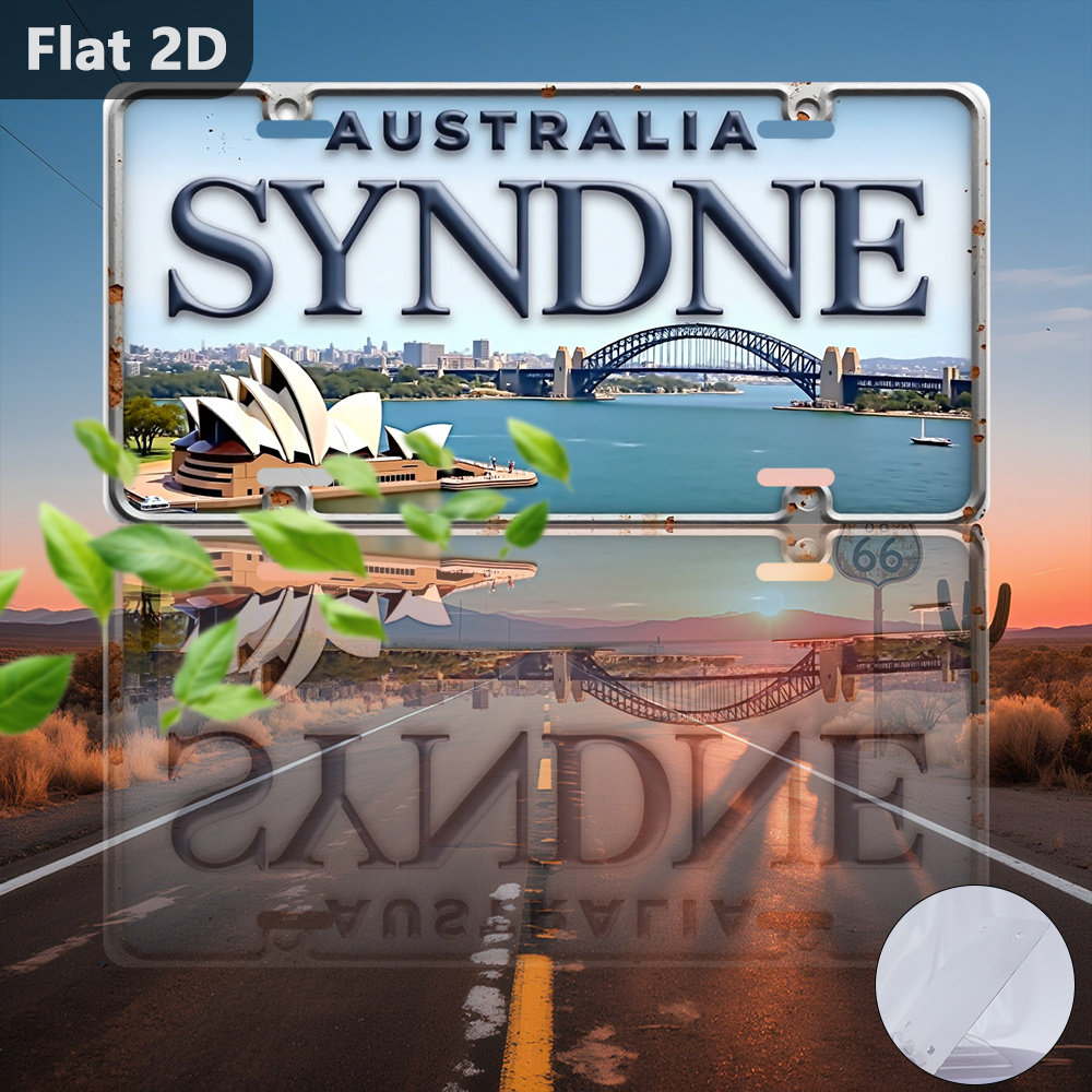 لافتة معدنية بتصميم جسر هاربور - مراجعة Home Bar Sydney وسعره