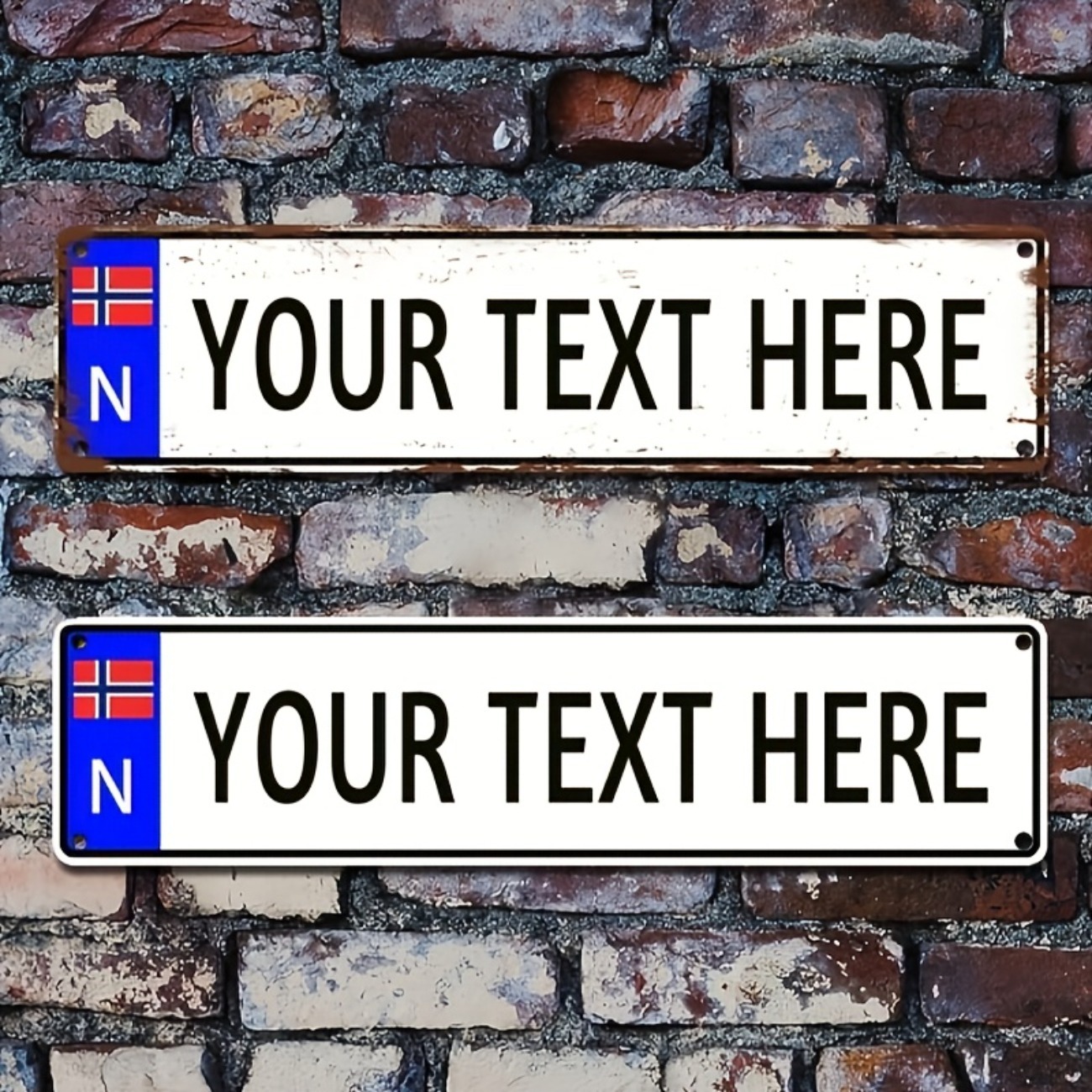 علامة معدنية عتيقة نرويجية مخص - مراجعة Home Bar Signs وسعره
