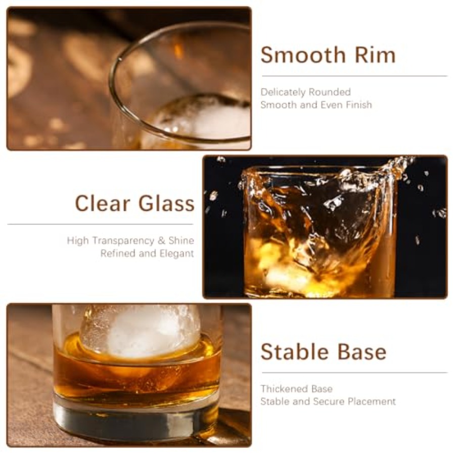 مجموعة من 24 قطعة من أكواب الز - مراجعة Old Fashioned Glass وسعره