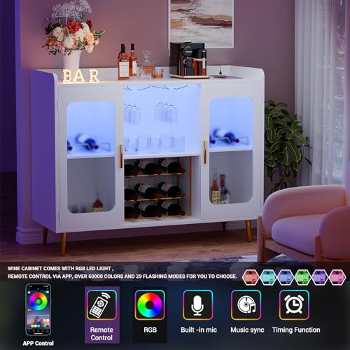 خزانة مشروبات مع مأخذ كهربائي  - مراجعة Home Bar And Cabinet وسعره