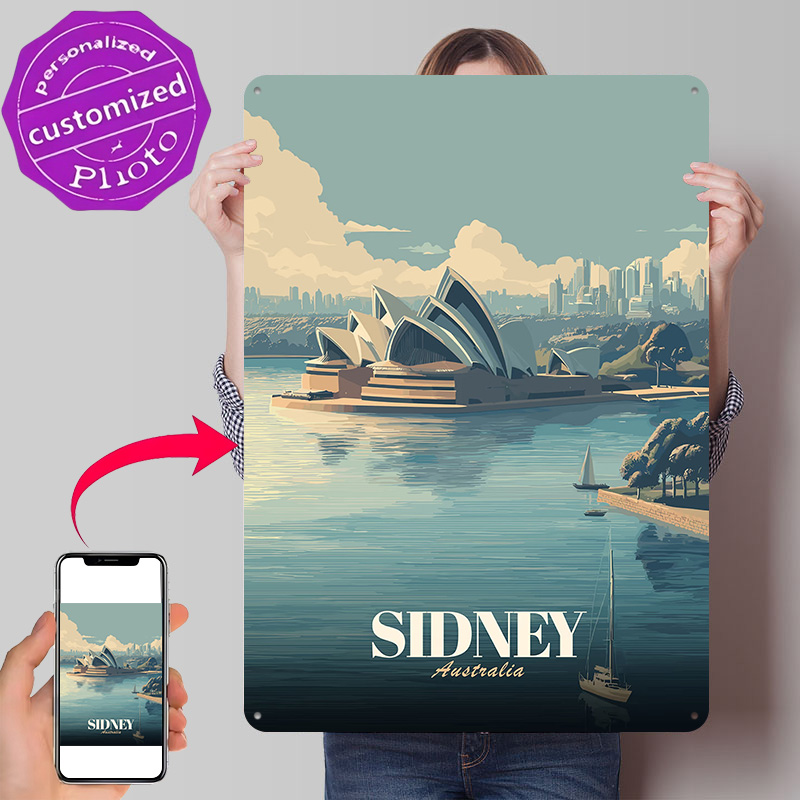 لافتة معدنية مطبوعة ثلاثية الأ - مراجعة Home Bar Sydney وسعره