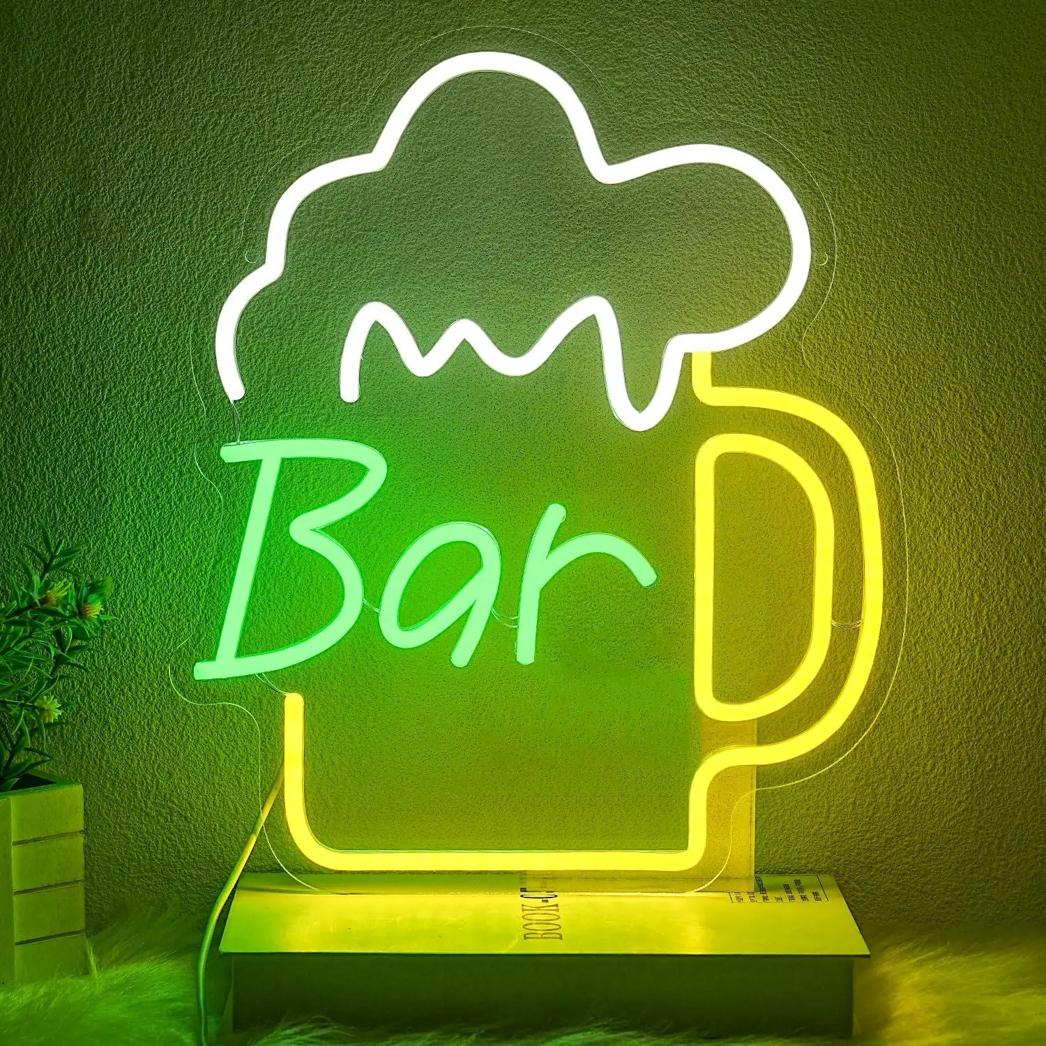 لافتة نيون على شكل بار بيرة مع - مراجعة Home Bar Signs وسعره