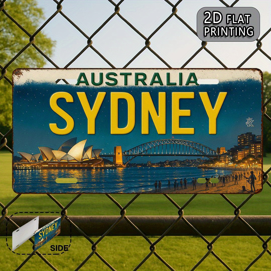 لافتة معدنية على شكل لوحة ترخي - مراجعة Home Bar Sydney وسعره