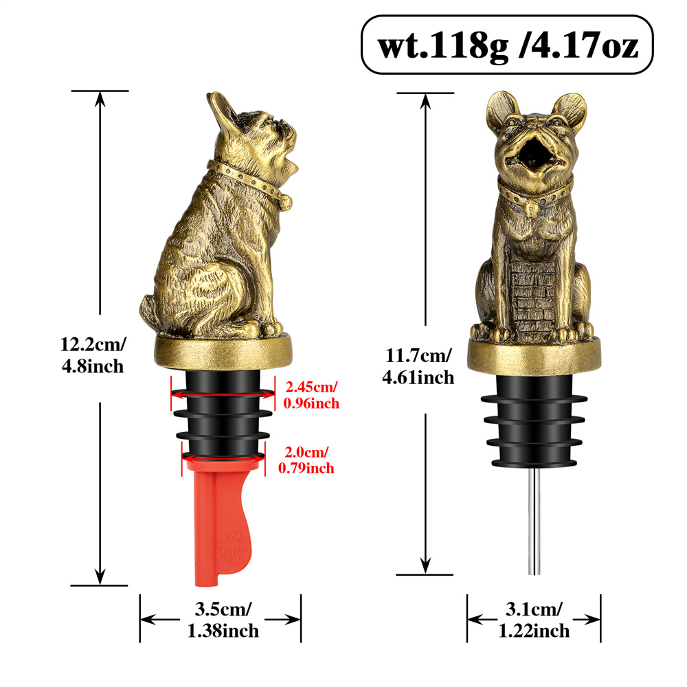 لطيف الفرنسية البلدغ النبيذ Po - مراجعة Wine Preservation Pump وسعره