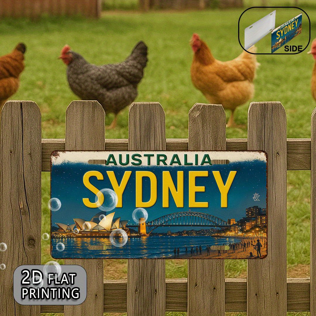لافتة معدنية على شكل لوحة ترخي - مراجعة Home Bar Sydney وسعره