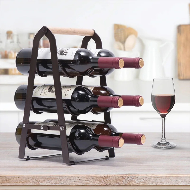 رف تخزين قابل للطي من الحديد ل - مراجعة Home Bar Shelf وسعره