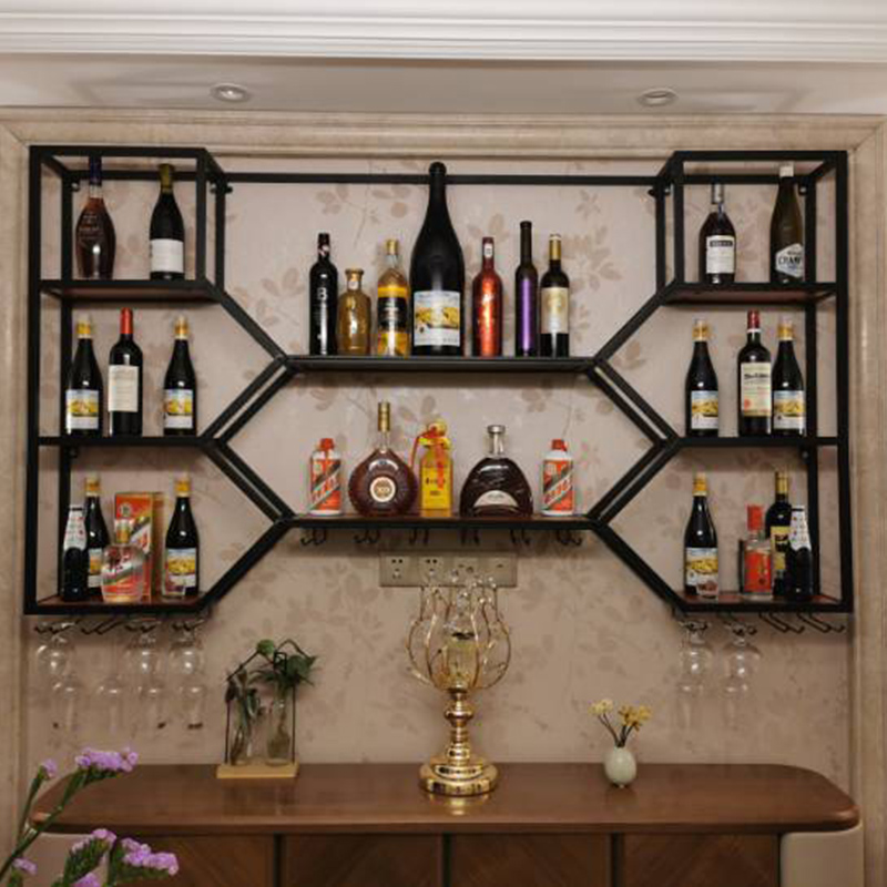 رفوف معدنية خزانة مشروبات غرفة - مراجعة Home Bar And Cabinet وسعره