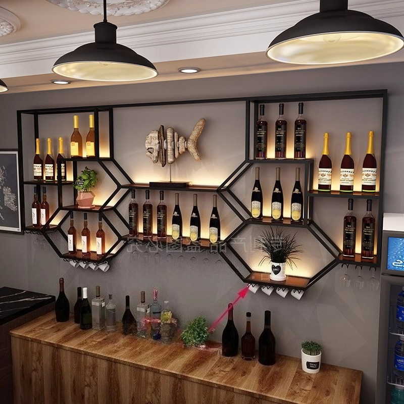 رفوف معدنية خزانة مشروبات غرفة - مراجعة Home Bar And Cabinet وسعره