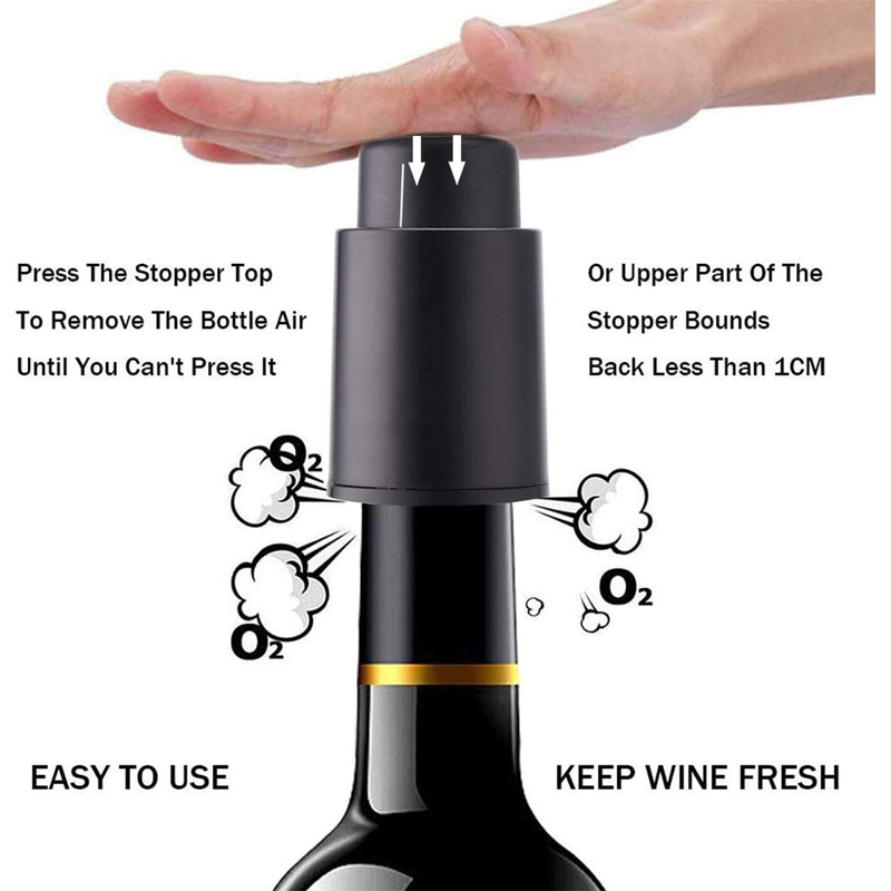 سدادات زجاجات النبيذ LMETJMA ق - مراجعة Wine Preservation Pump وسعره