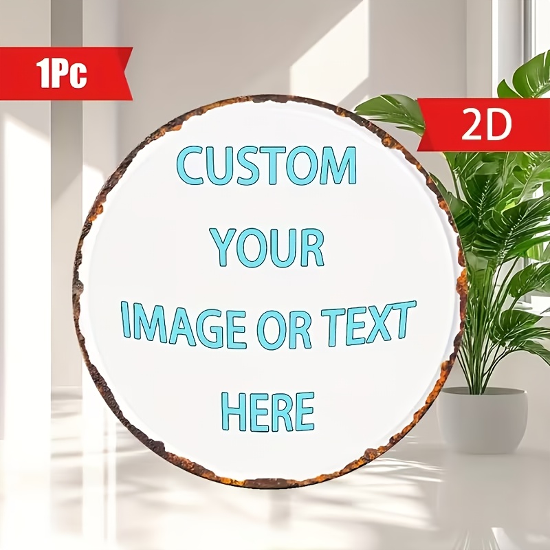 لافتة معدنية دائرية مخصصة، ديك - مراجعة Home Bar Signs وسعره